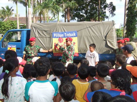 Donation for Merapi Disaster Victims 2010