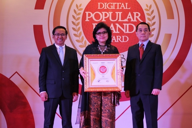 Maximum Transformation, Kiky Achieve Indonesia Digital Popular Brand Award 2018